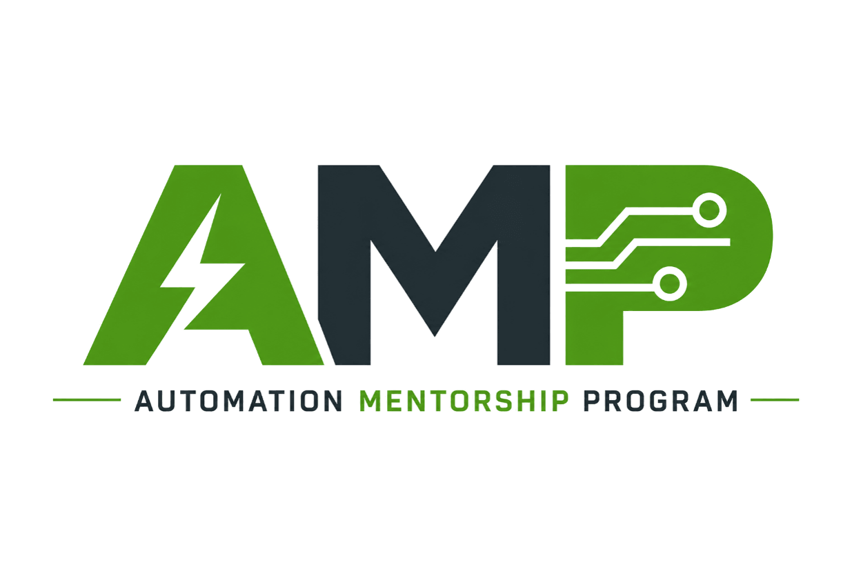 Automation Mentorship Program (AMP) logo